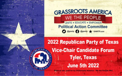 Candidate Forum & Interviews Videos | 2022 TX GOP Vice-Chair Race