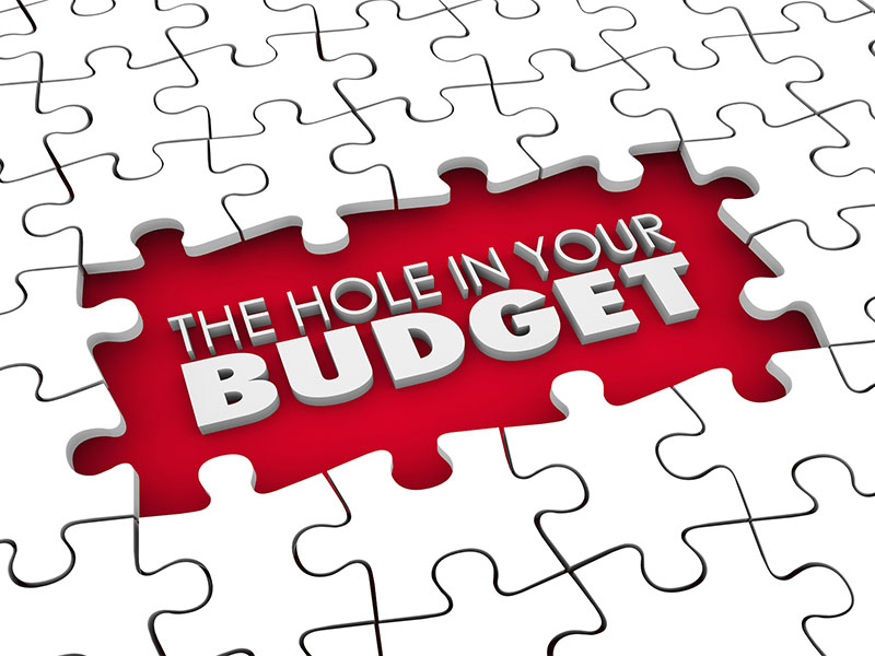 Holes in your Budget Getting Bigger?