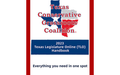 2023 Texas Legislature Online (TLO) Handbook